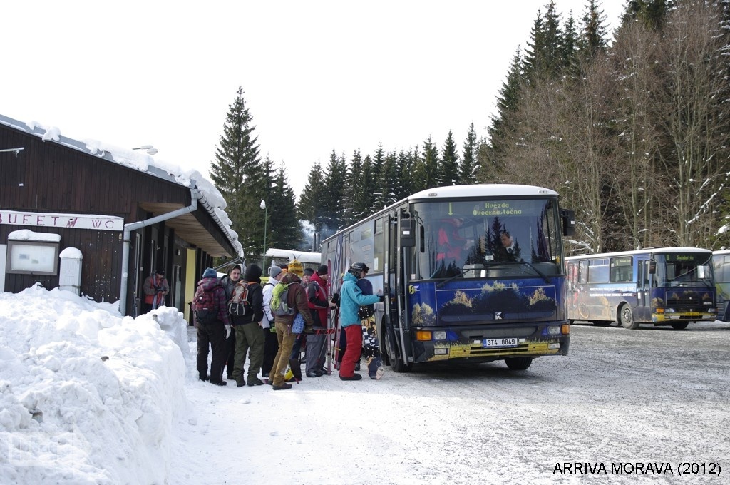 2012 02 04@@3T4 8849@Karlova Studánka, rozcestí Hvězda