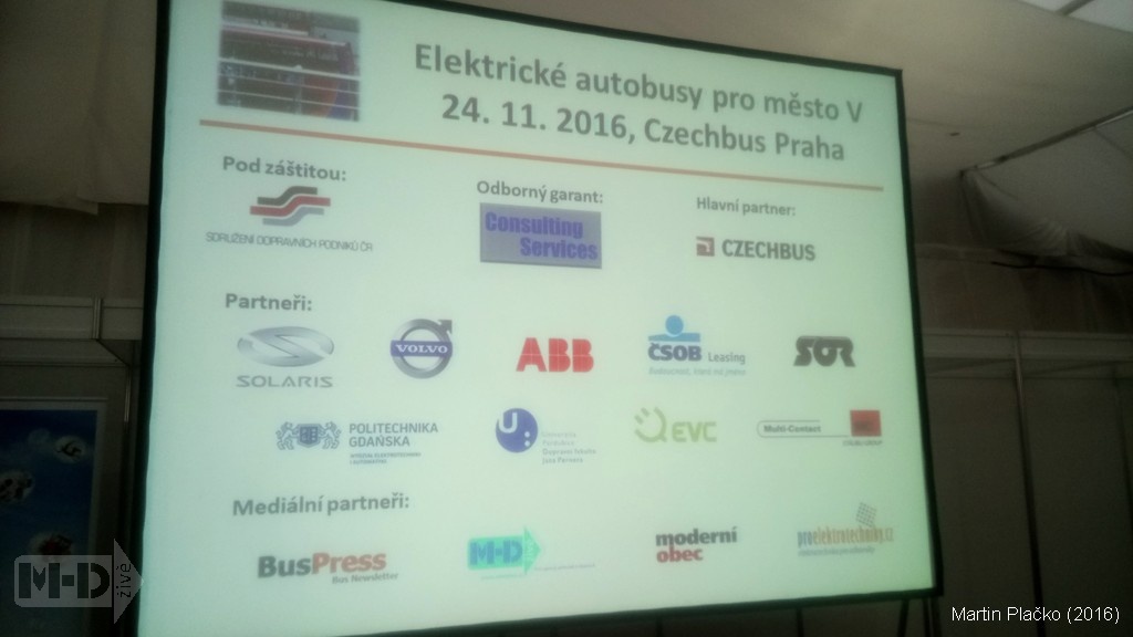 Partneři konference Elektrické autobusy pro město V